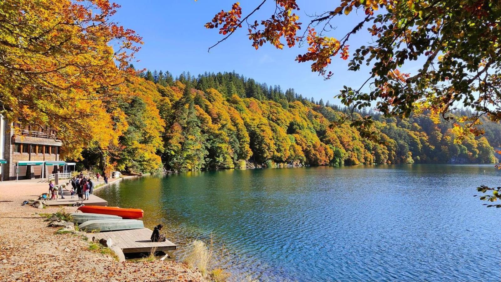 Au Fond De La Cour Bed & Breakfast Veyre-Monton Dış mekan fotoğraf